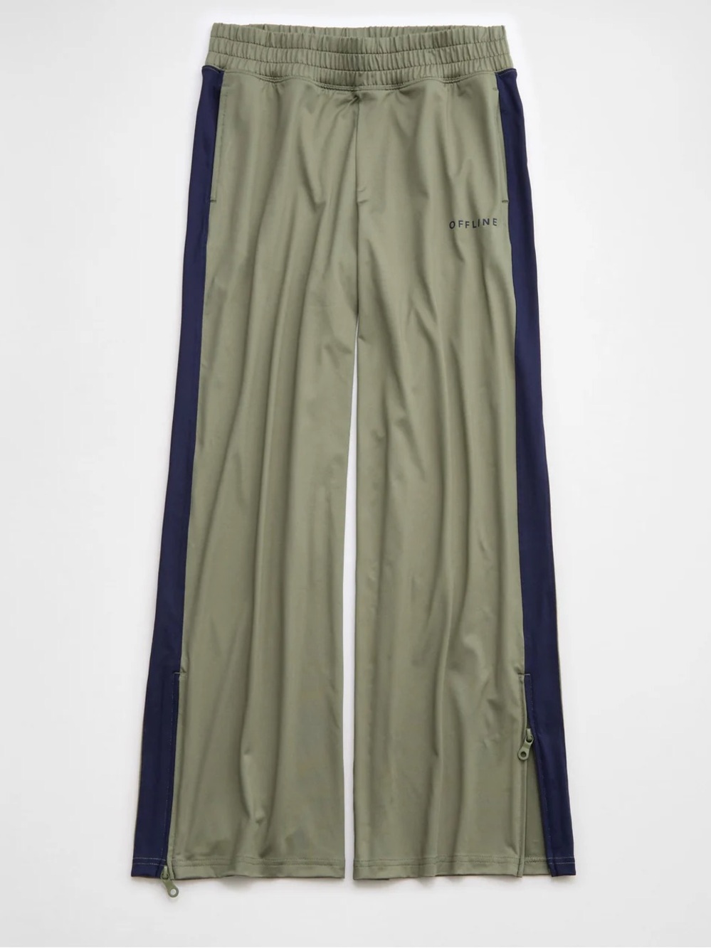 OFFLINE by aerie olive green track pant size S